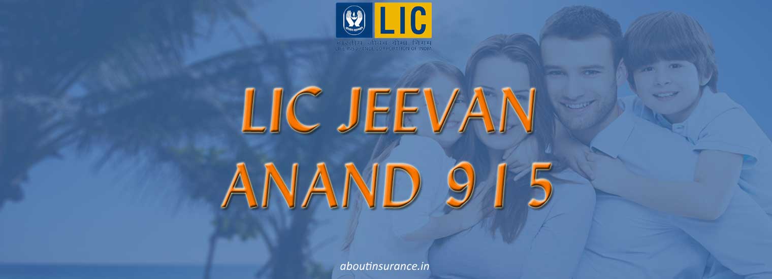 LIC Jeevan Anand 915